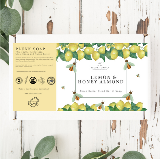 Lemon and Honey Almond Bar of Soap