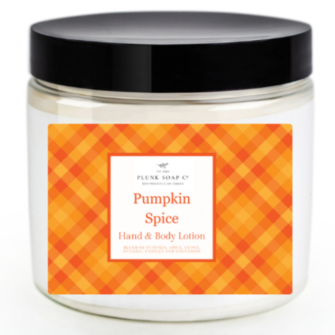 Pumpkin spice lotion