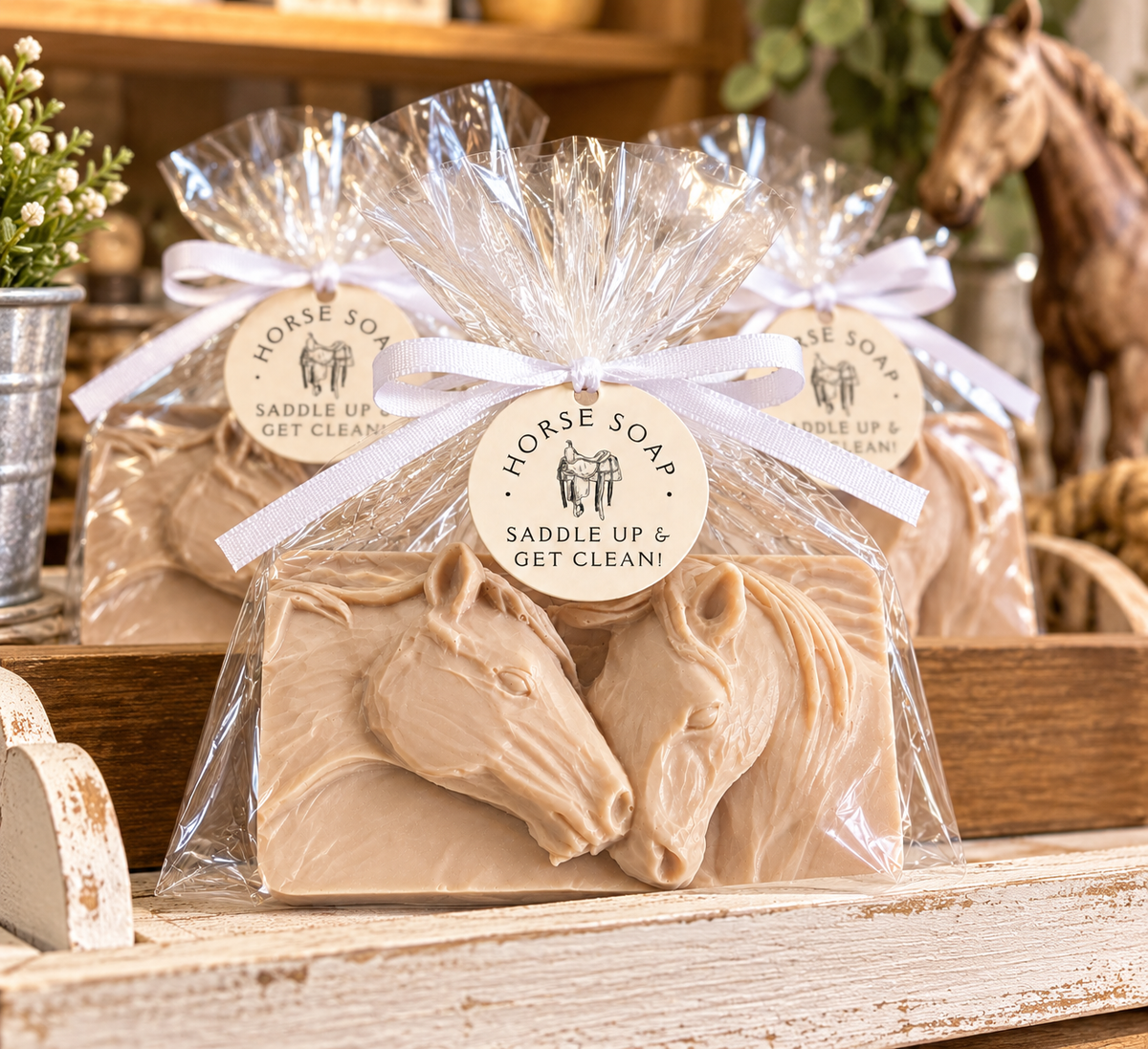 Horse Soap Bar | Equestrian Gift|  Horse Lover Soap| Western themed Soaps | Novelty Gift