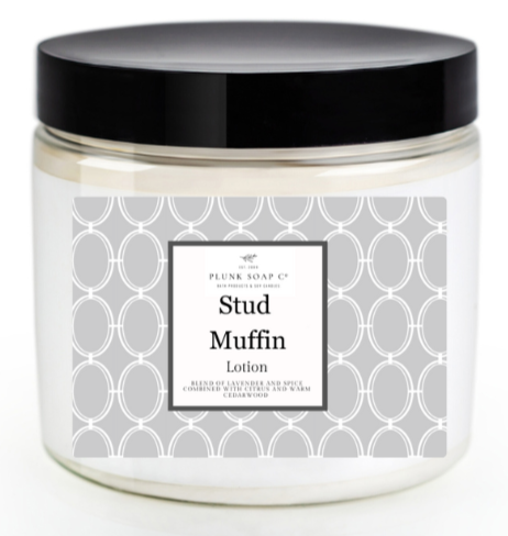 Stud Muffin Scented Lotion