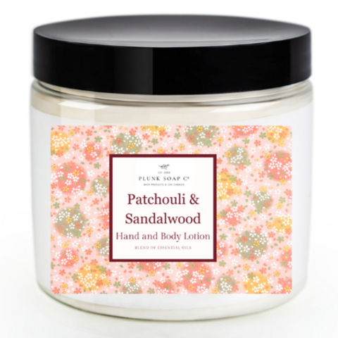 Patchouli and Sandalwood Lotion