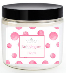 Bubblegum scented lotion