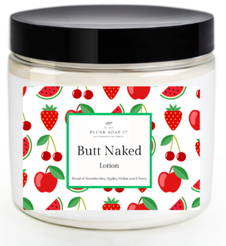 Butt Naked scented Lotion
