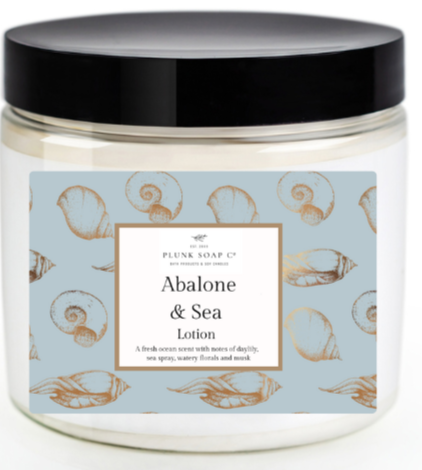 Abalone and Sea scented lotion