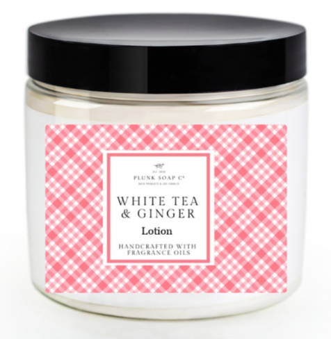 White Tea and Ginger scented Lotion