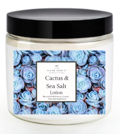Cactus and Sea Salt Scented Lotion