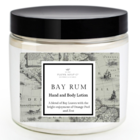 Bay Rum Scented Body Lotion