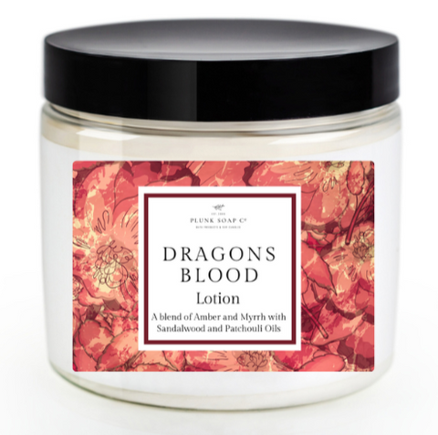 Dragons blood scented lotion