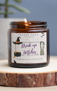 Drink Up Witches Scented Soy Candle