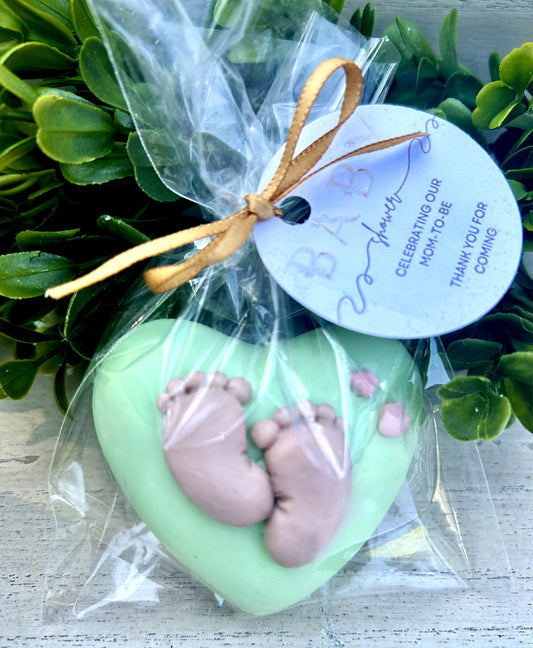 Newborn feet soap