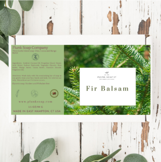 Fir Balsam Scented Bar of Soap