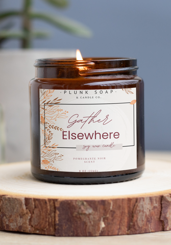 Gather Elsewhere Scented soy candle