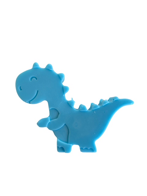 Handmade Dinosaur T Rex soap by Plunk Soap Company, featuring a detailed T Rex design, ideal as a kids' novelty gift soap.