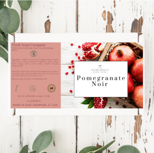 Pomegranate Noir Scented Bar of Soap