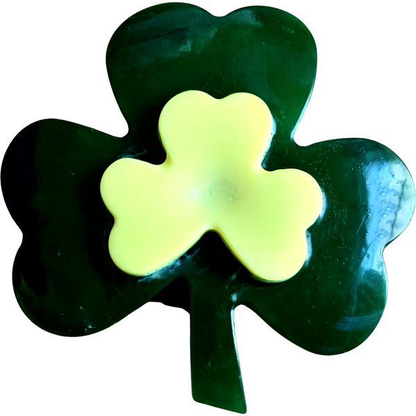 Double Four-Leaf Clover Soap: St. Patrick's Day Soaps