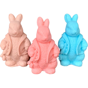 3D Rabbit Soap perfect for guest soaps and Easter basket fillers