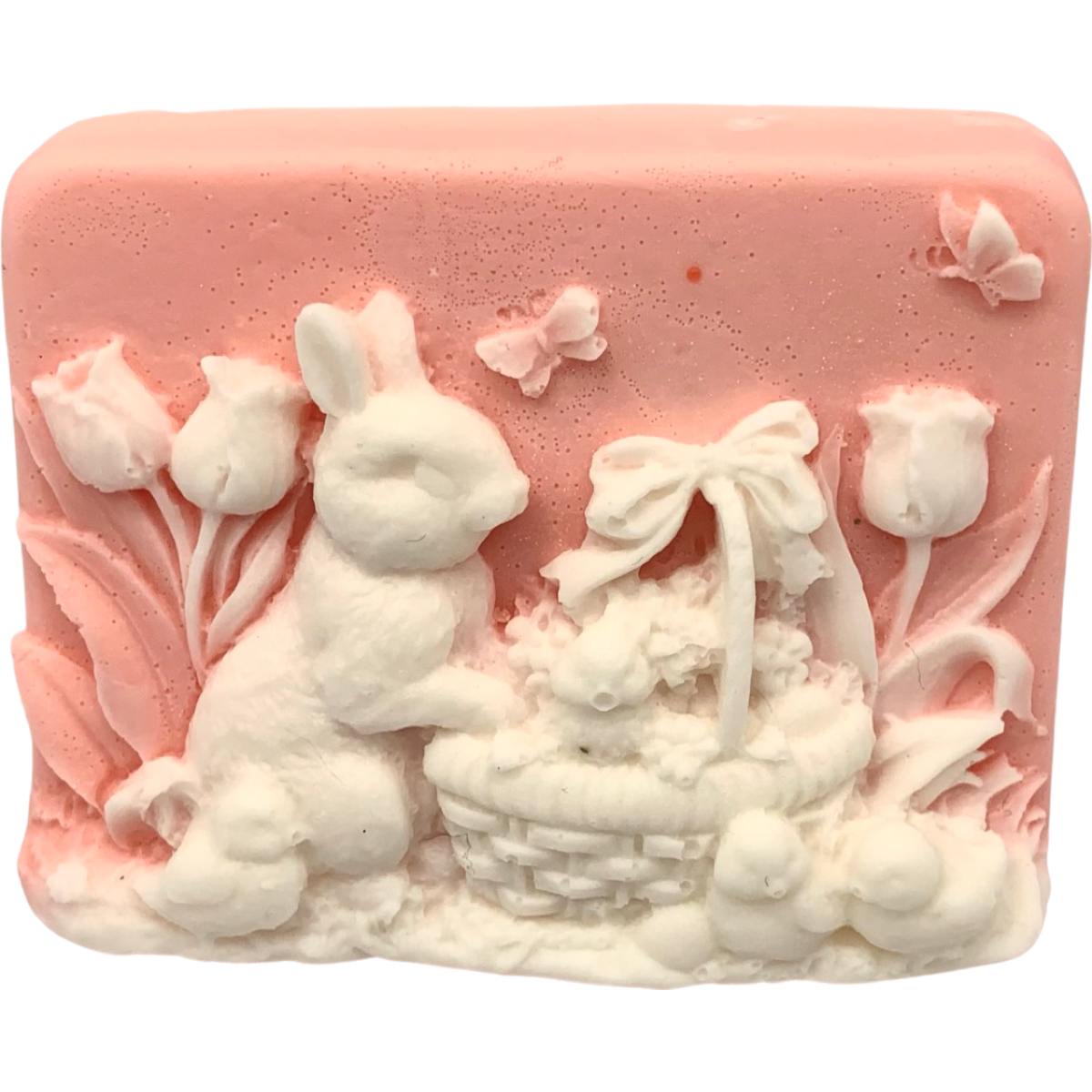 3D Rabbit and Chicks Design Bar of Soap
