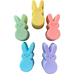 2 Bunny/Rabbit Candy Shaped Soaps 3D:  Easter Themed Soaps