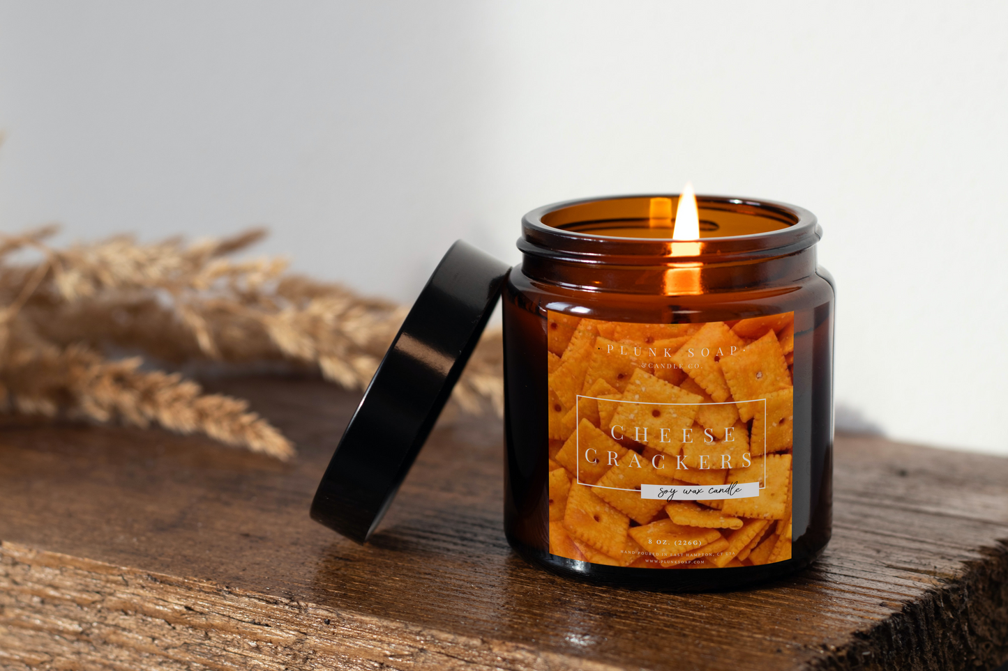 Cheese Crackers Scented Soy Candle