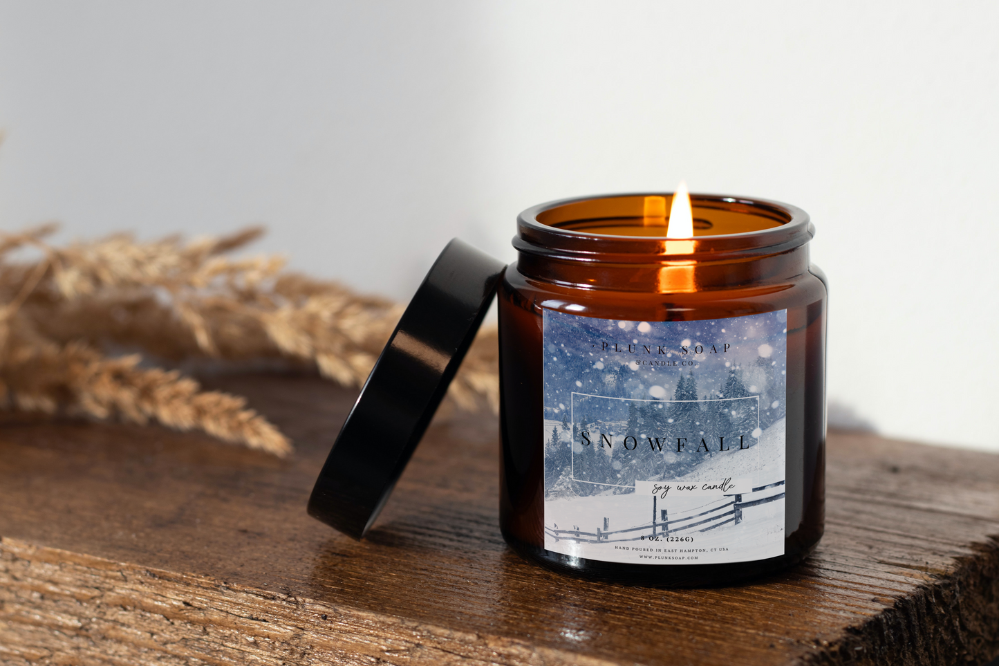 Snowfall Scented Soy Candle