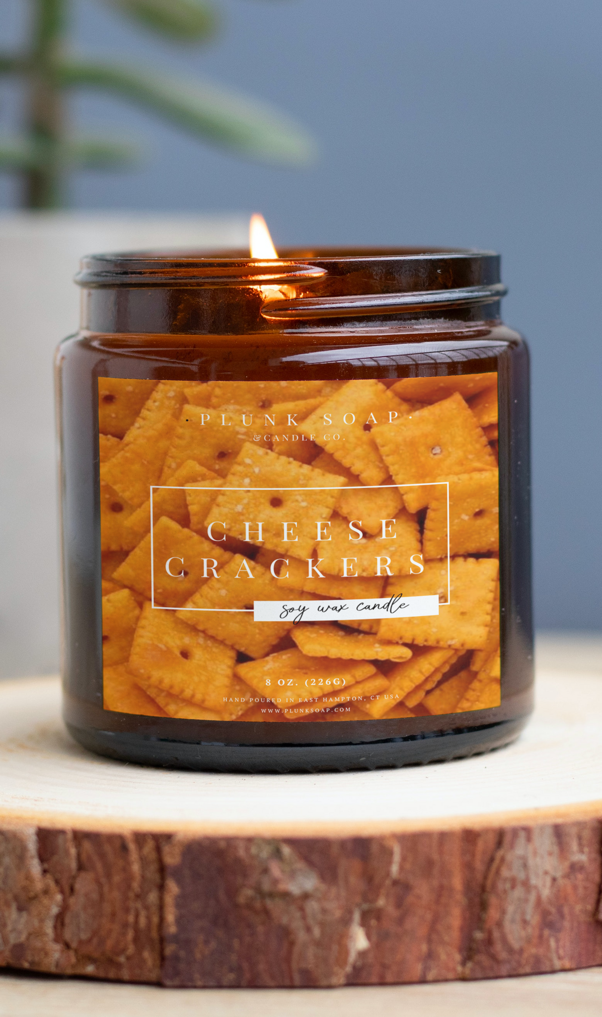 Cheese Cracker Scented Soy Candle