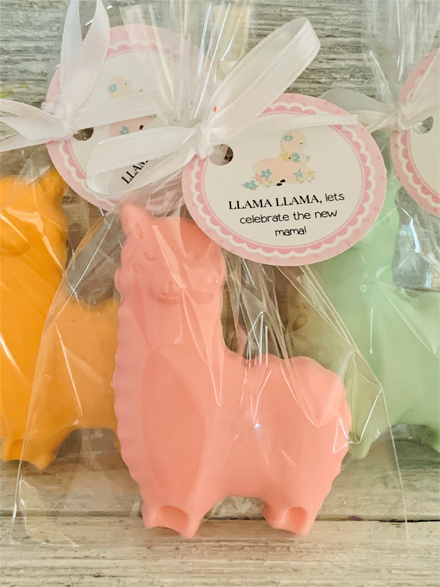 10 Llama Soap Party Favors: FREE SHIPPING