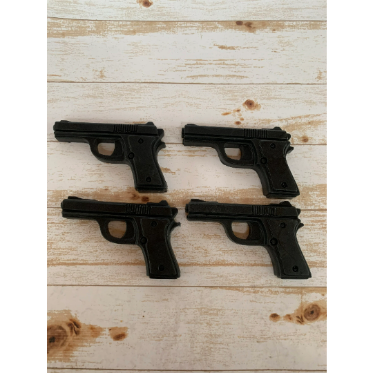 Pistol/Gun Soap-4 pieces