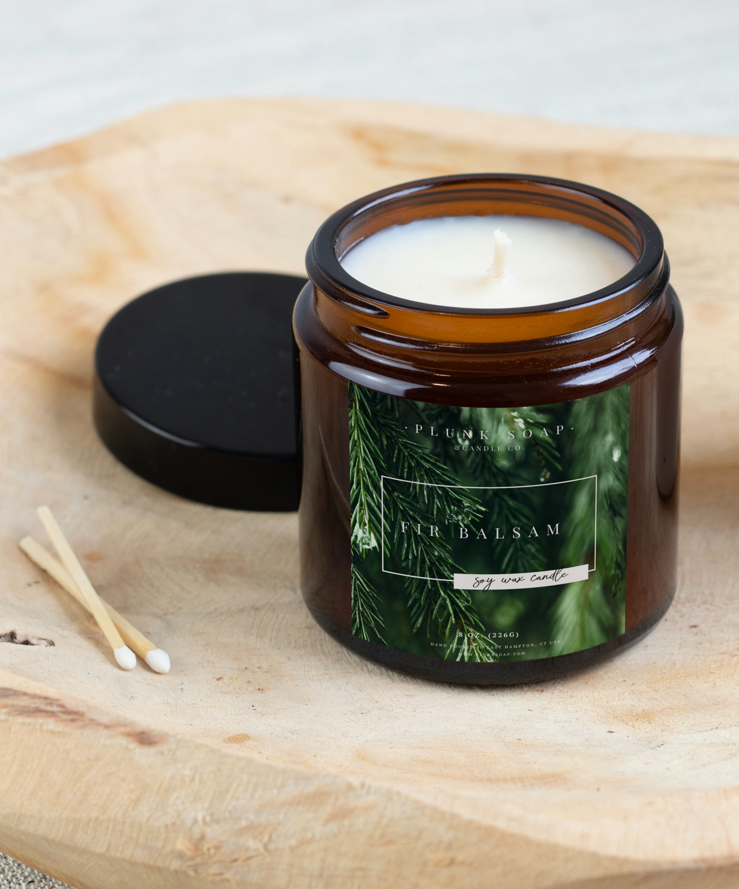 Fir Balsam Scented Soy Candle