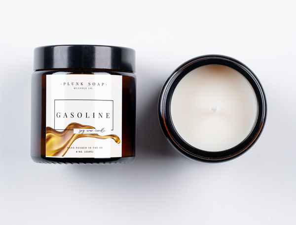 Gasonline Scented Soy Candle: FREE SHIPPING