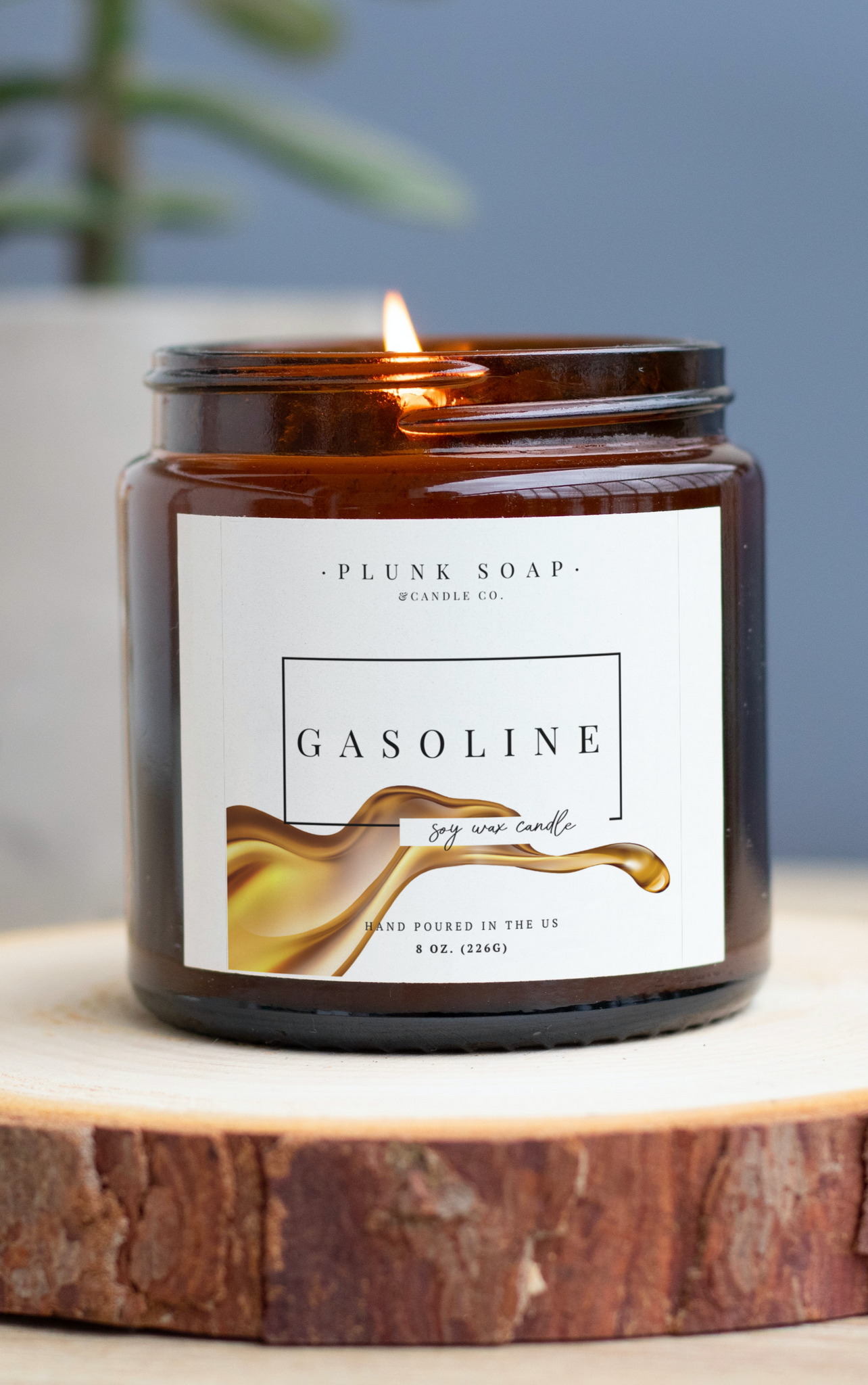 Gasoline Scented Soy candle