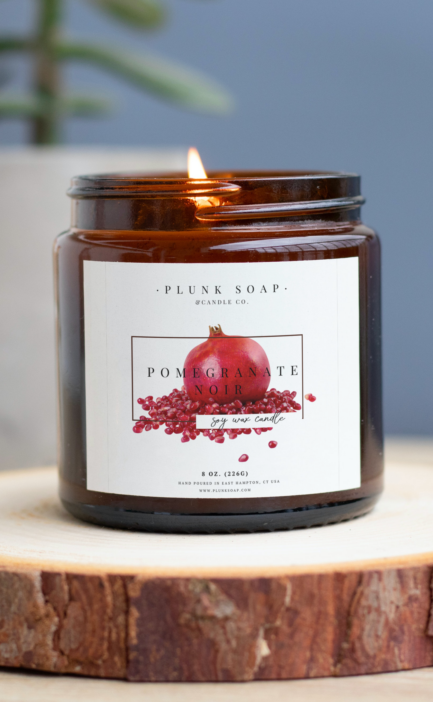 Pomegranate Noir Soy candle