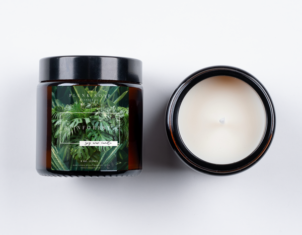 Rainforest Scented Soy Candle: FREE SHIPPING