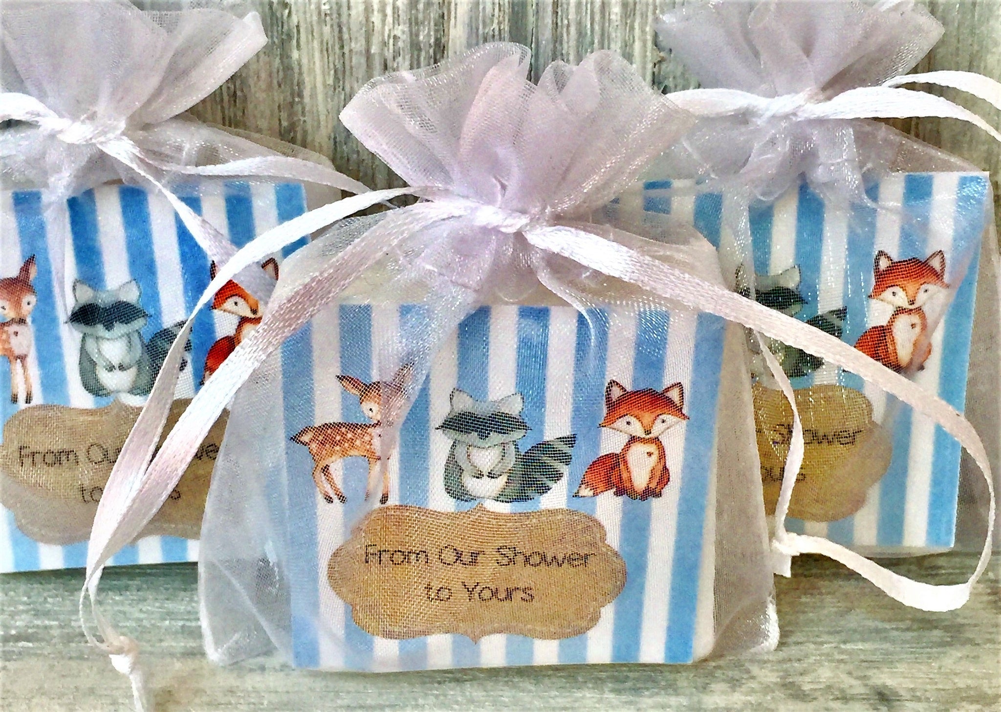 Copy of Woodland Critters Baby Shower Favors:  Free Shipping